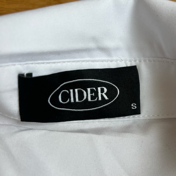 COPY - WHITE TAILORED SHIRT DRESS - Picture 2 of 2